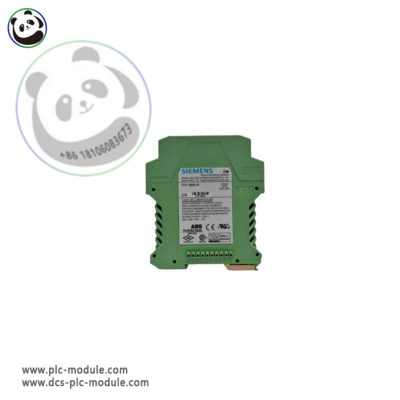 SIEMENS 16804-42 EIM ELECTRICAL INTERFACE MODULE