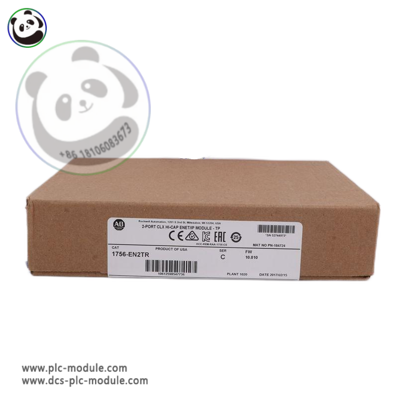 Allen-Bradley 1756-EN2TR/C Communication Module, Industrial Automation, Ethernet Network Interface