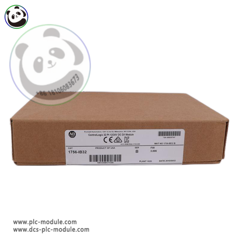 Allen-Bradley 1756-IB32: 32-Point 12/24V DC DI Module for Industrial Automation