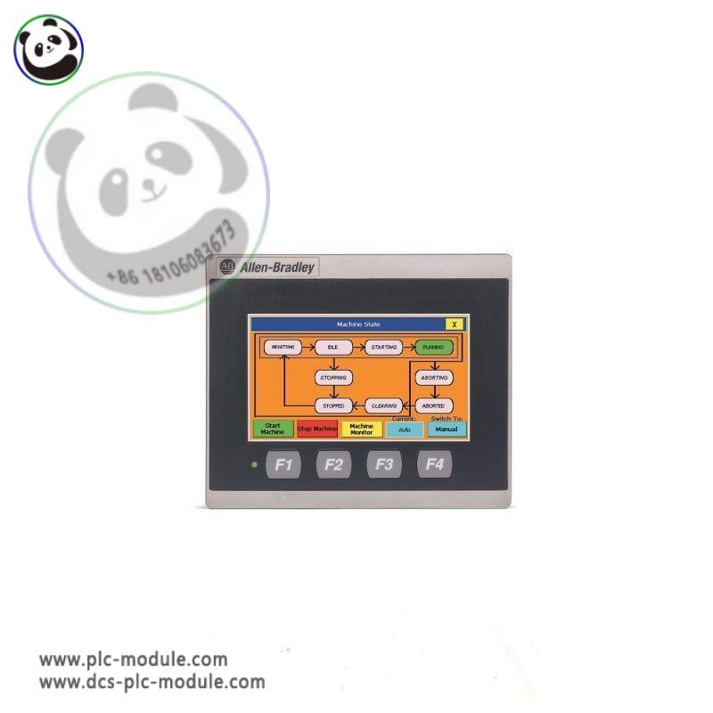 AB Industrial Controls 2711R-T4T Touch Screen TFT Display Module