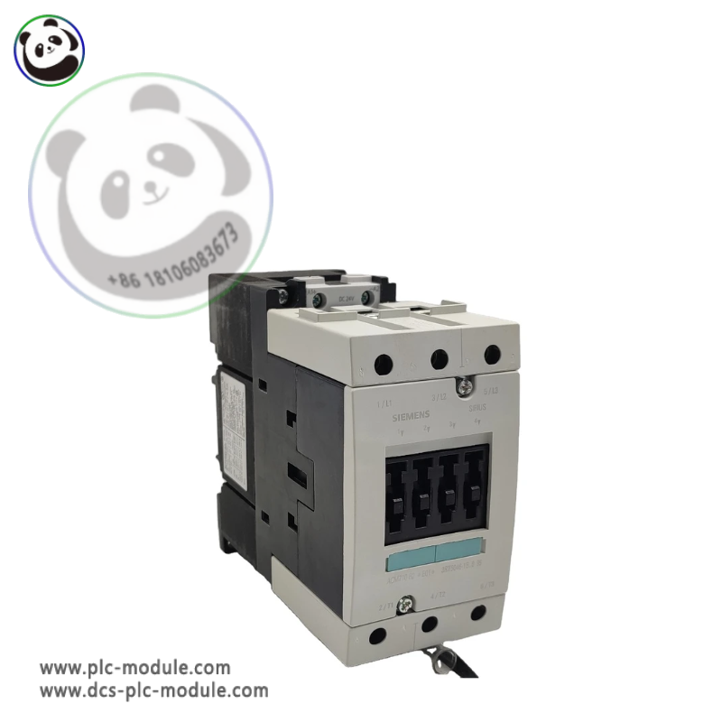 SIEMENS 3RT5046-1BB40: DC 24V Contactor, Precision Control for Industrial Automation