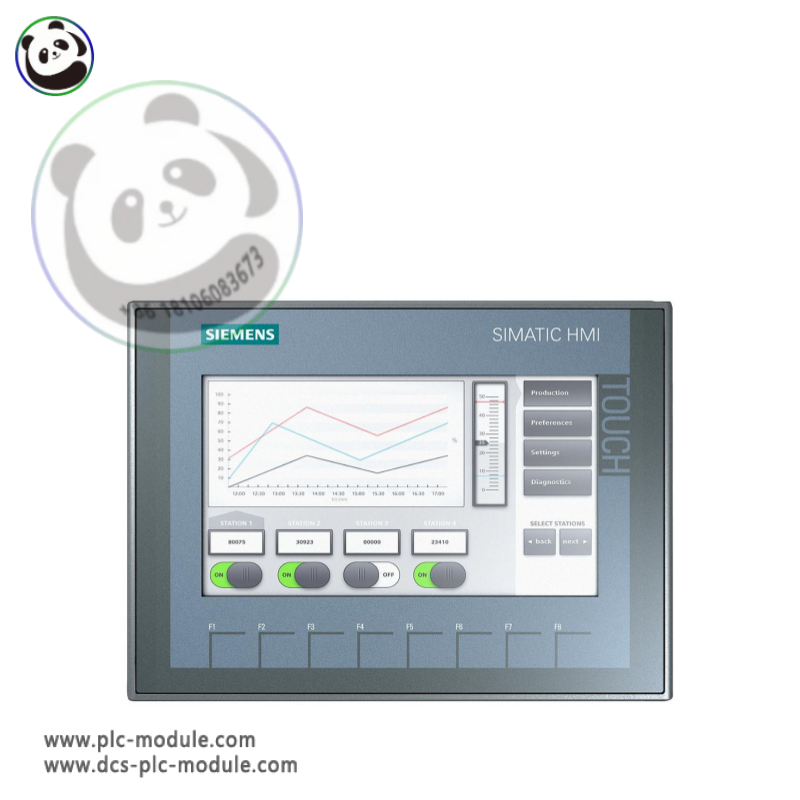 SIEMENS 6AV2123-2MB03-0AX0: Advanced SIMATIC HMI Panel for Industrial Automation