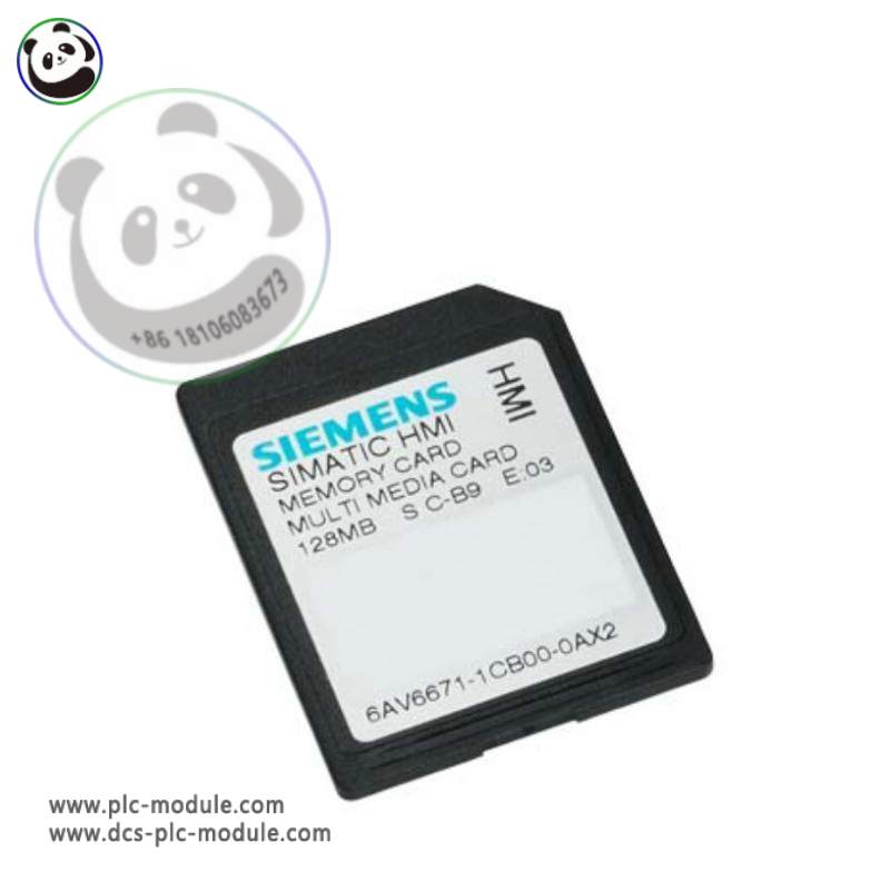 SIEMENS 6AV6671-1CB00-0AX2: Industrial Memory Card for Automation Solutions