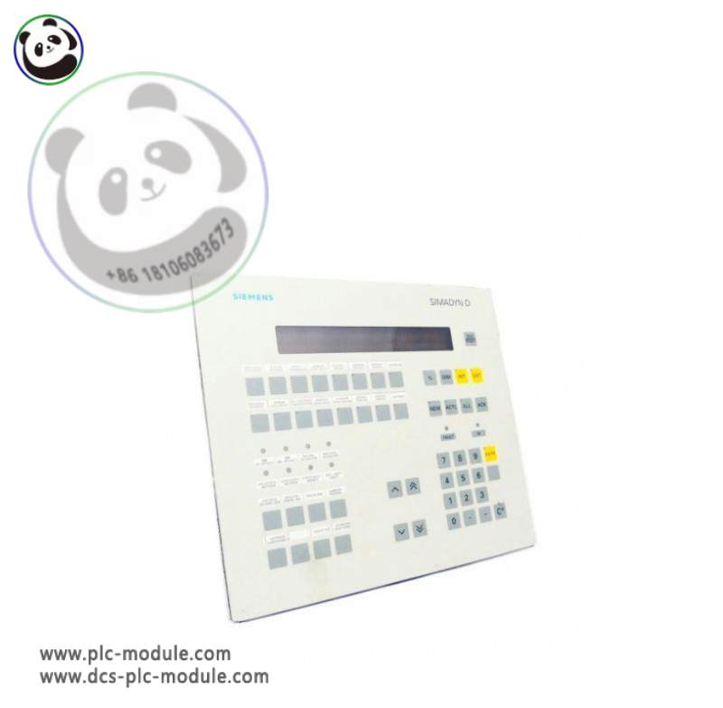 SIEMENS 6DD1670-0AF0 - SIMADYN D Operator Panel