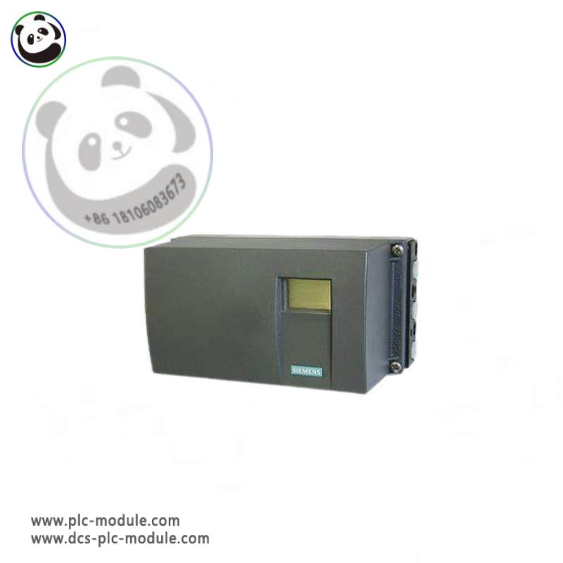 SIEMENS 6DR52100EG000AA0 Electropneumatic Positioner: Precision Control for Industrial Automation