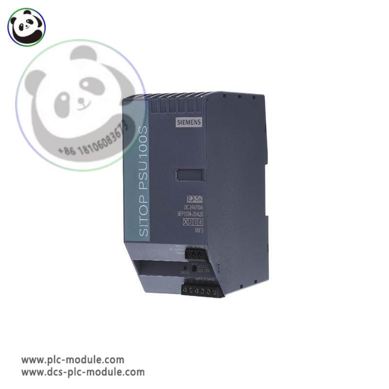 SIEMENS 6EP1334-2BA20 Power Supply Input - High Efficiency & Reliable Energy Solution