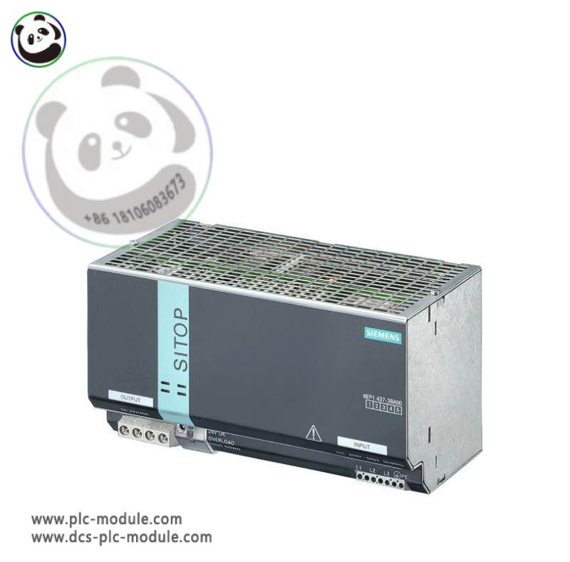 SIEMENS 6EP1437-3BA00: High-Performance Power Supply Module for Industrial Automation