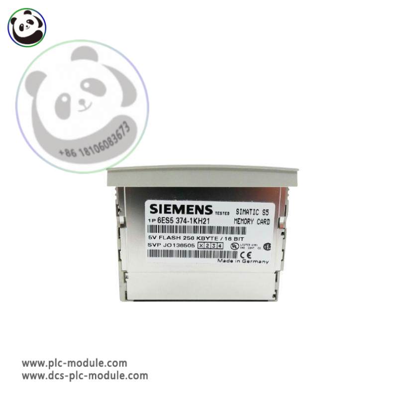 SIEMENS Simatic S5 Memory Card 6ES5374-1KH21, Industrial Control Module