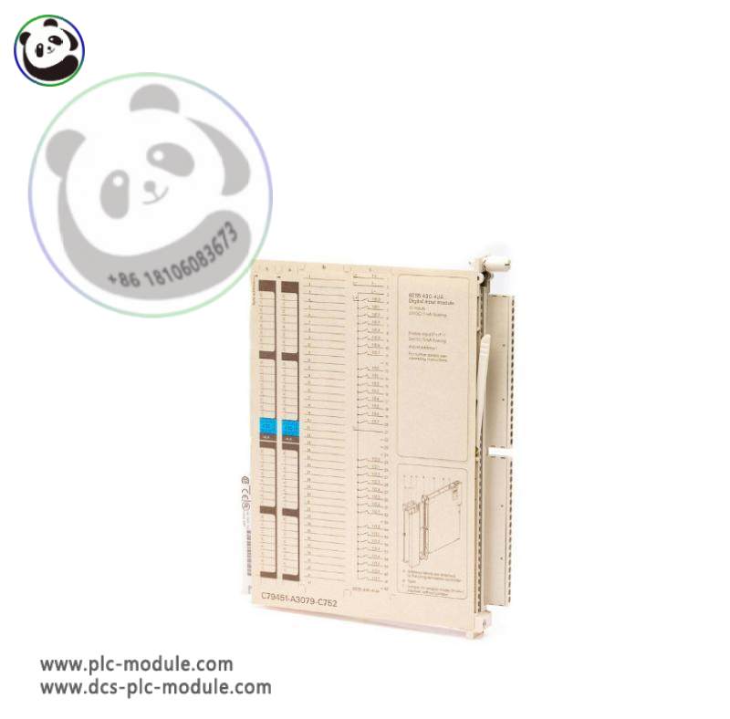 SIEMENS 6ES5430-4UA14: Digital Input Module - Efficient Control, Precision Engineering