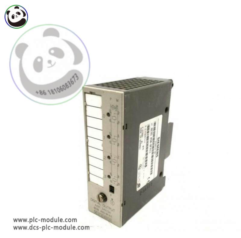 SIEMENS 6ES5450-8FA11 Digital Output Module: Precision Control for Industrial Automation