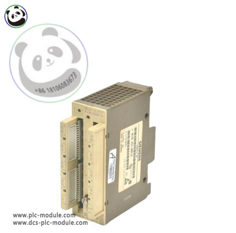 SIEMENS 6ES5451-8MR12: 8-Channel Relay Output Module for Reliable Automation Solutions