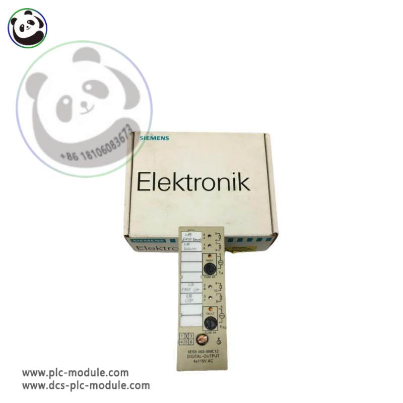 SIEMENS 6ES5453-8MC12: Industrial-grade Digital Output Module