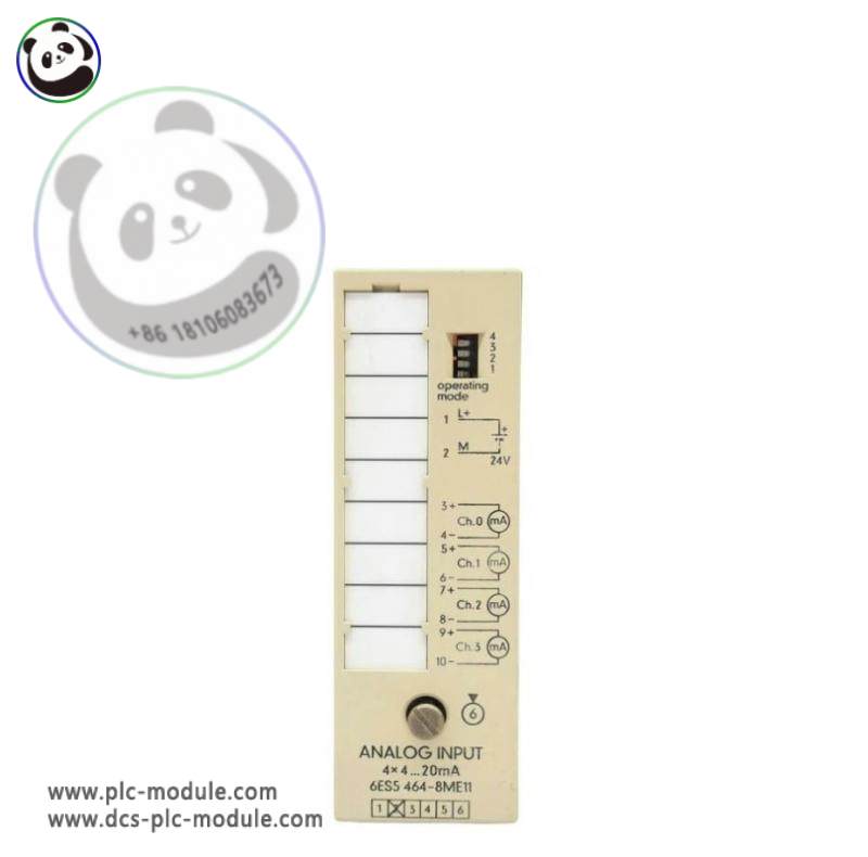 SIEMENS 6ES5464-8ME11: Industrial-grade Analog Input Module