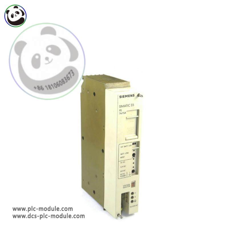 SIEMENS 6ES5951-7LD12 Power Supply Unit, for Industrial Control Systems