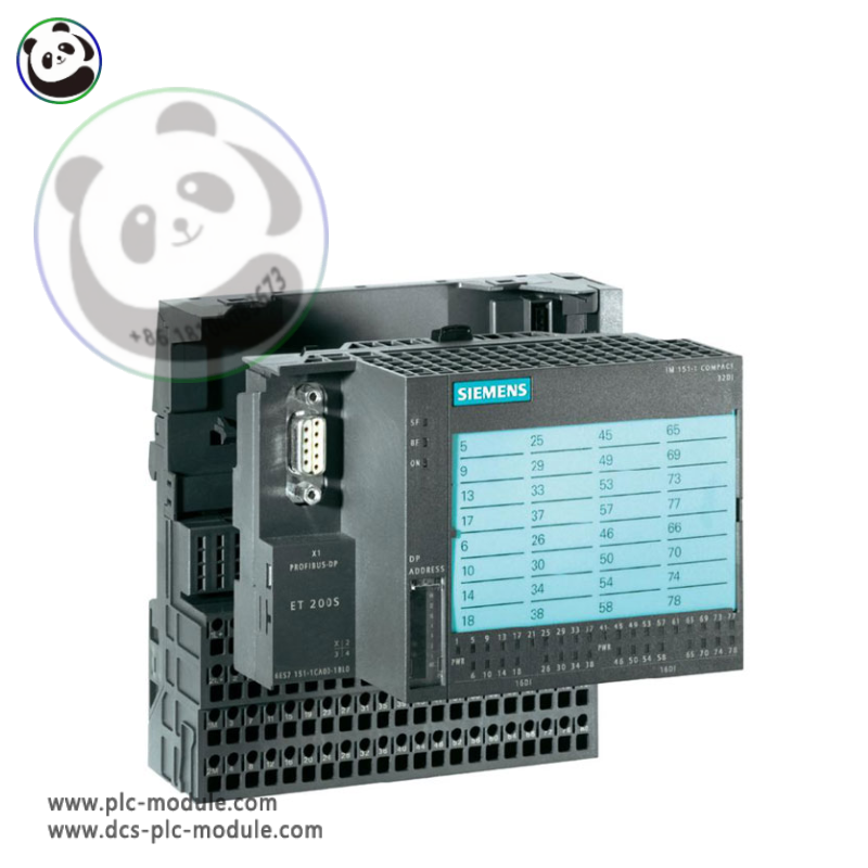 SIEMENS 6ES7151-1CA00-1BL0 ET200S Compact PLC Module