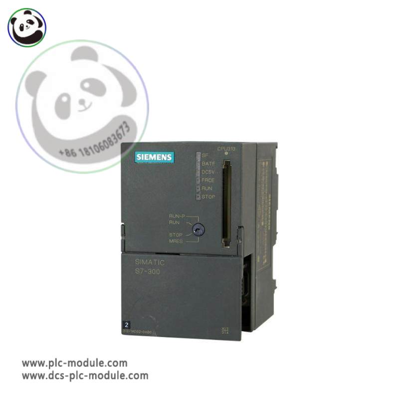 SIEMENS 6ES7314-1AE02-0AB0: Industrial Control System's Core Processor