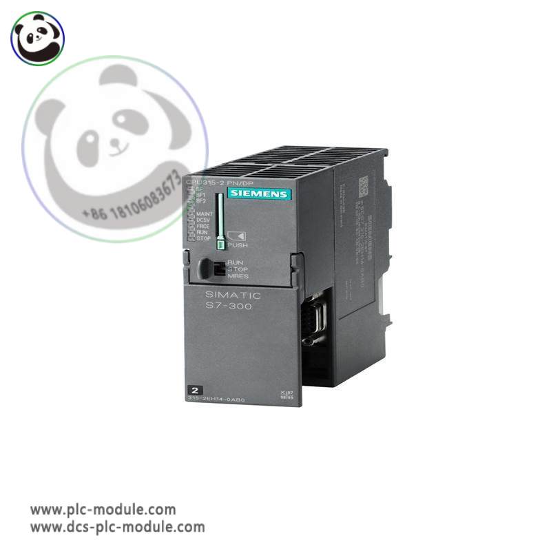 SIEMENS S7-300 6ES7315-2EH14-0AB0 CPU, Industrial Control Unit