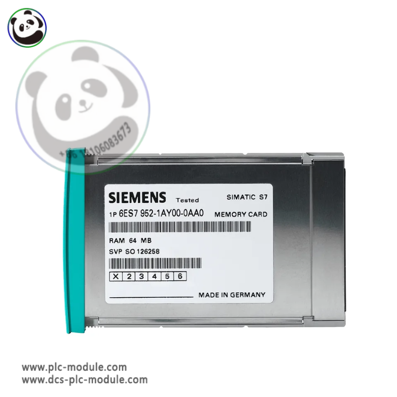 SIMENS S7, 6ES7952-0KF00-0AA0 Memory Card - Industrial Control Module