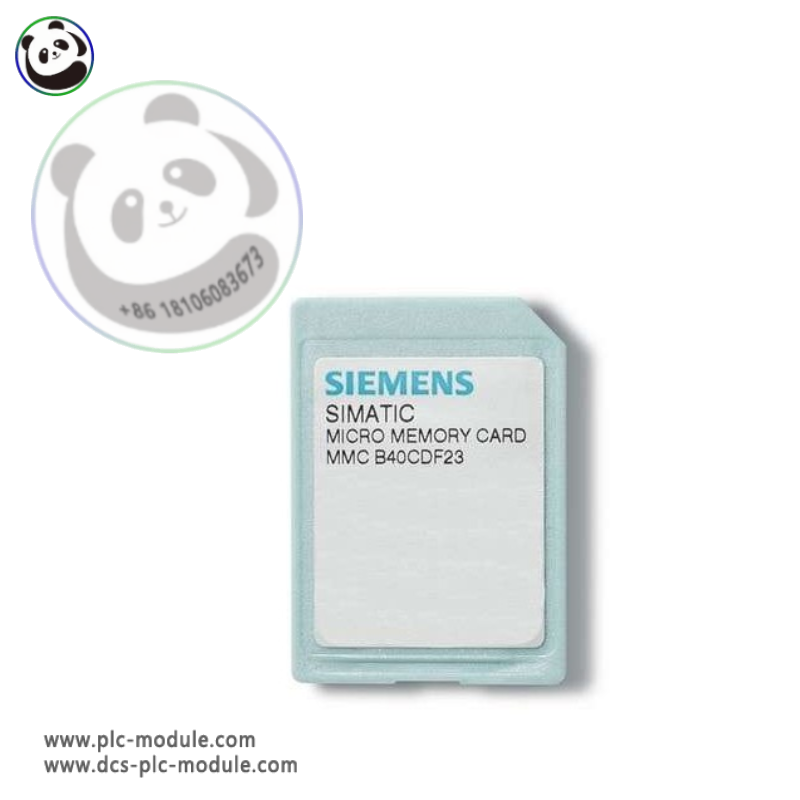 SIEMENS 6ES7953-8LF30-0AA0: S7 Micro Memory Card, Efficient Data Management for Industrial Automation