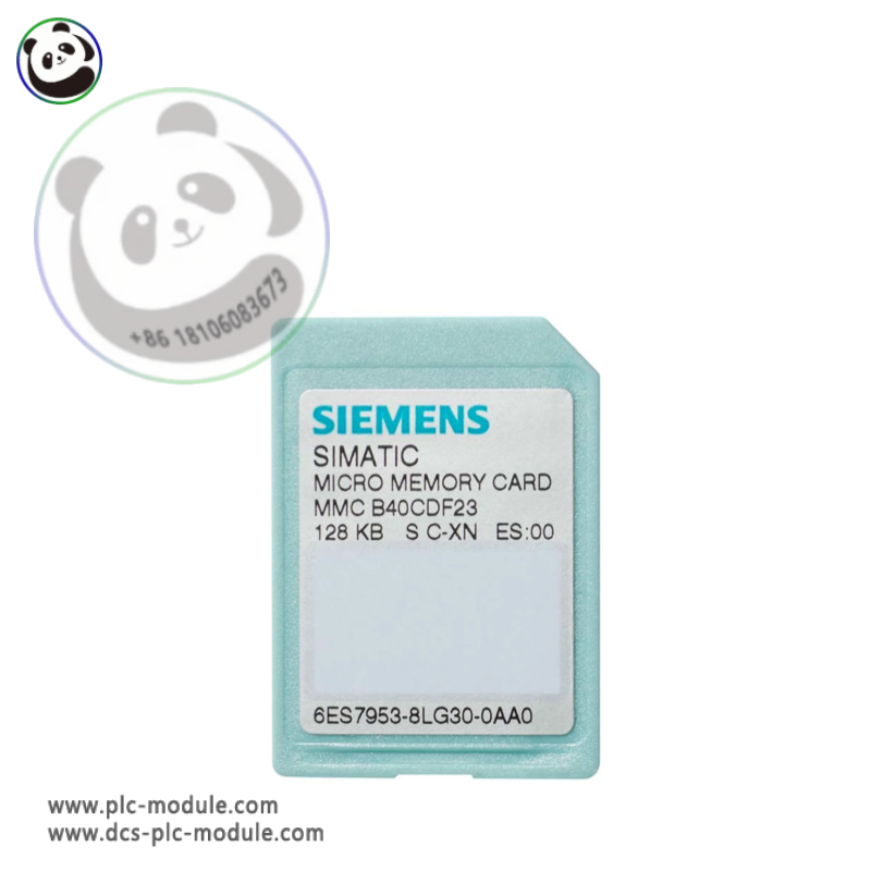 SIEMENS 6ES7953-8LF31-0AA0: Micro Memory Card for S7 Control Systems