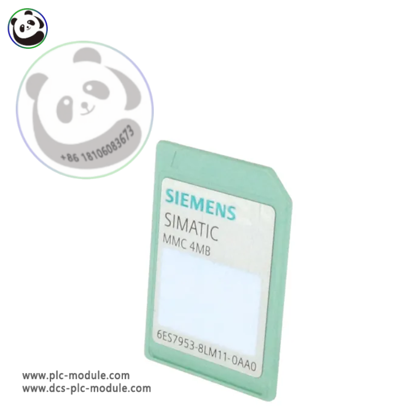 SIEMENS 6ES7953-8LM11-0AA0: Micro Memory Card for S7-300/C7/ET 200, Optimized for Industrial Automation