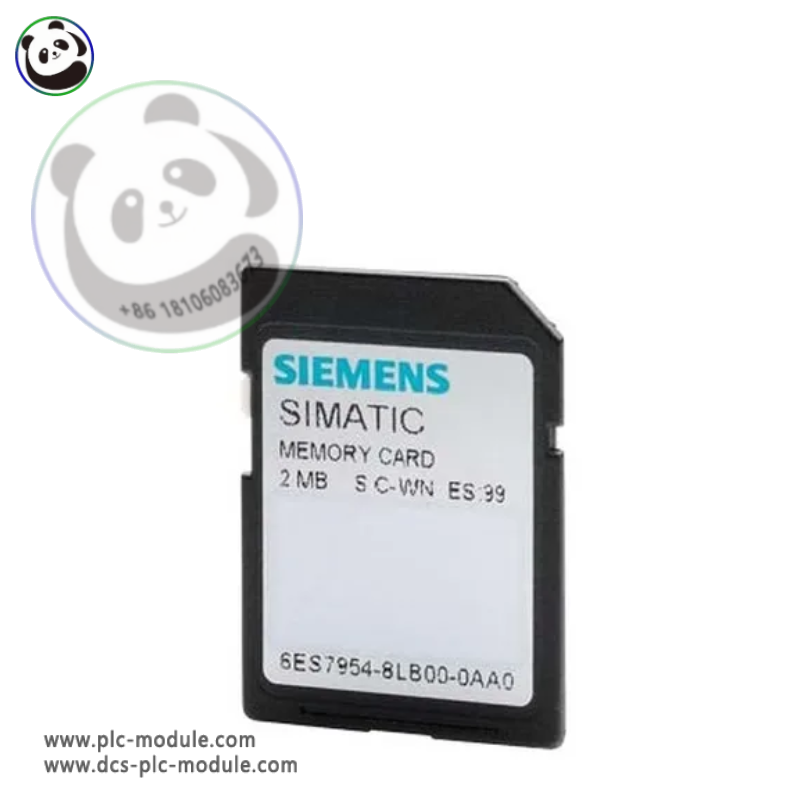 SIEMENS 6ES7954-8LB01-0AA0 Memory Card: Industrial Control Module, Advanced Data Storage Solution