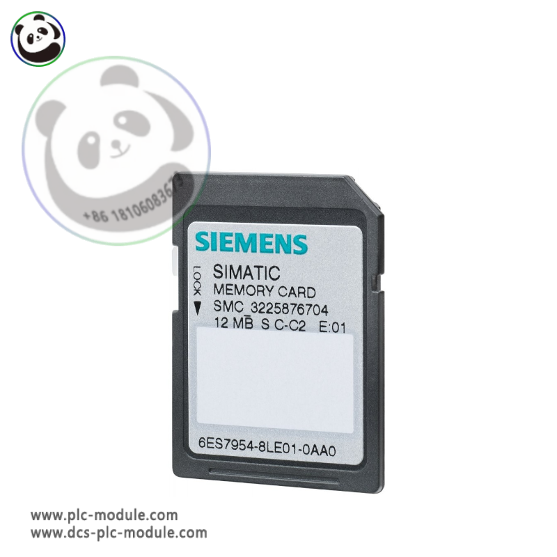 SIEMENS 6ES7954-8LC02-0AA0: High Performance Memory Card for Industrial Automation