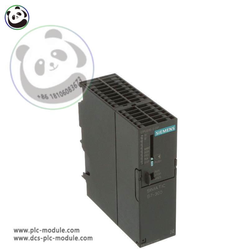 SIEMENS 6ES7 315-2AH14-0AB0: Advanced Central Processing Unit for Industrial Automation