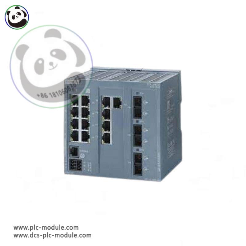 SIEMENS 6GK5213-3BD00-2AB2 Network Switch, High-Speed 810/100 Mbit Ports for Industrial Automation