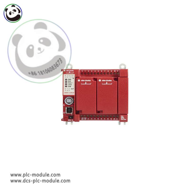 AB Safety Relay 440C-CR30-22BBB, Industrial Control Module