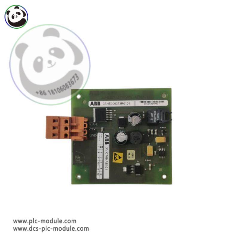 ABB 3BHE006373R0101 ;XVC769AE101, OEM Board for Advanced Automation Solutions