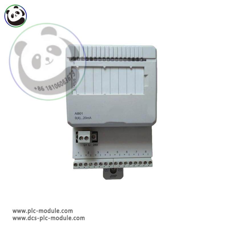 ABB 3BSE020512R1 AI801: 8-Channel Analog Input Unit for Precision Control Applications