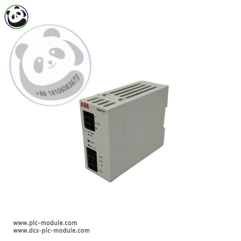 ABB SD811V1 3BSC610044R1 Power Supply: High-Efficiency, Reliable Industrial Control Solution