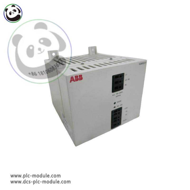 ABB SD812V1 3BSC610045R2 Power Supply Module: High Efficiency & Reliability for Industrial Automation