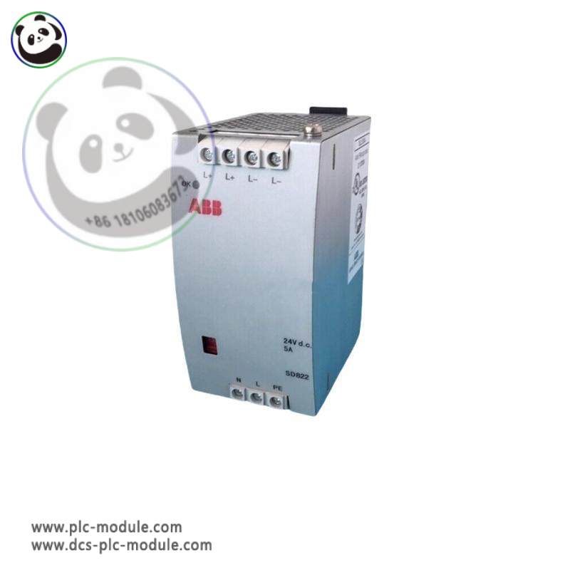 ABB SD822: High-Power PLC Module for Industrial Automation