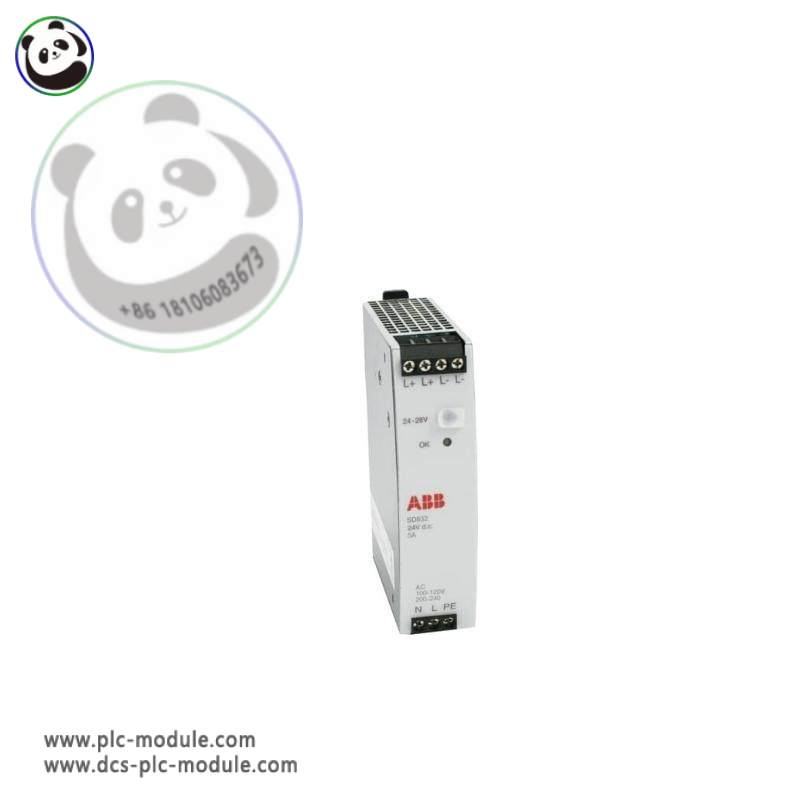 ABB SD832 3BSC610065R1: Advanced Power Supply, Engineered for Industrial Efficiency