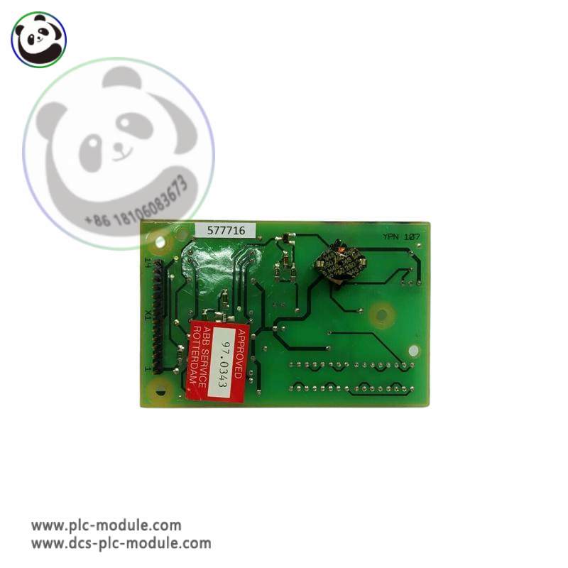 ABB YPN107A YT201001-DM | Indication Unit Board for Industrial Control Systems