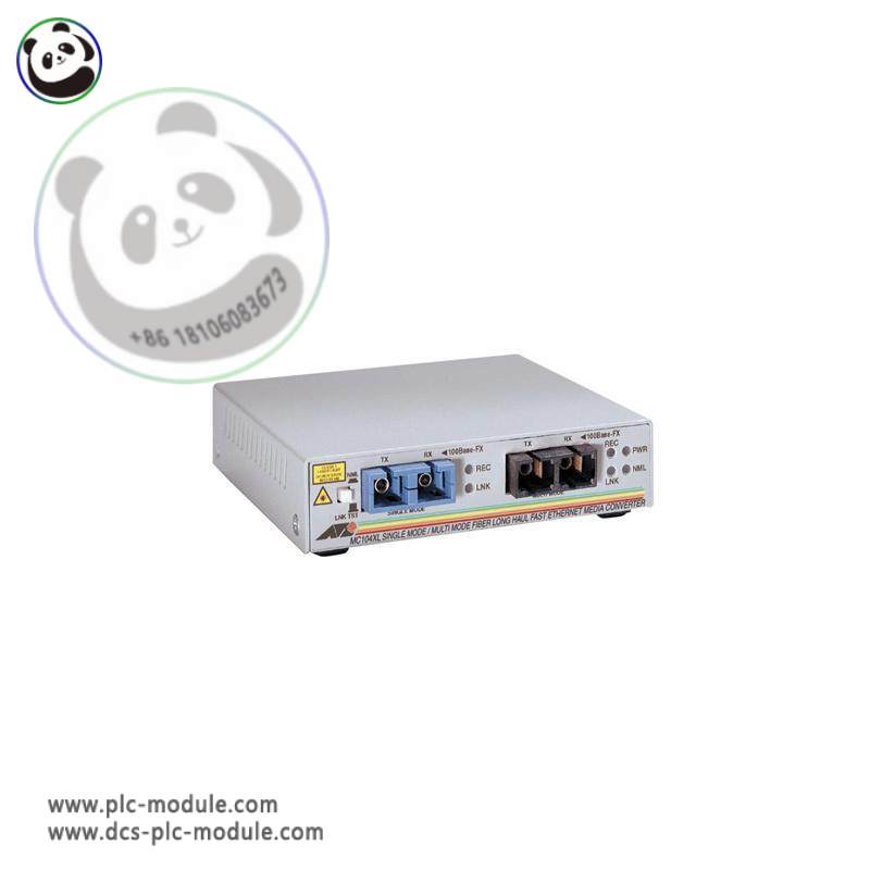 Allied Telesis AT-MC104XL Fast Ethernet Media Converter, for Enhanced Network Connectivity