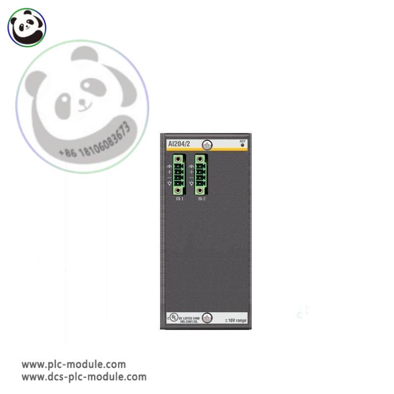 Bachmann AI204/2 Analog Input Module: Precision Control in Industrial Automation