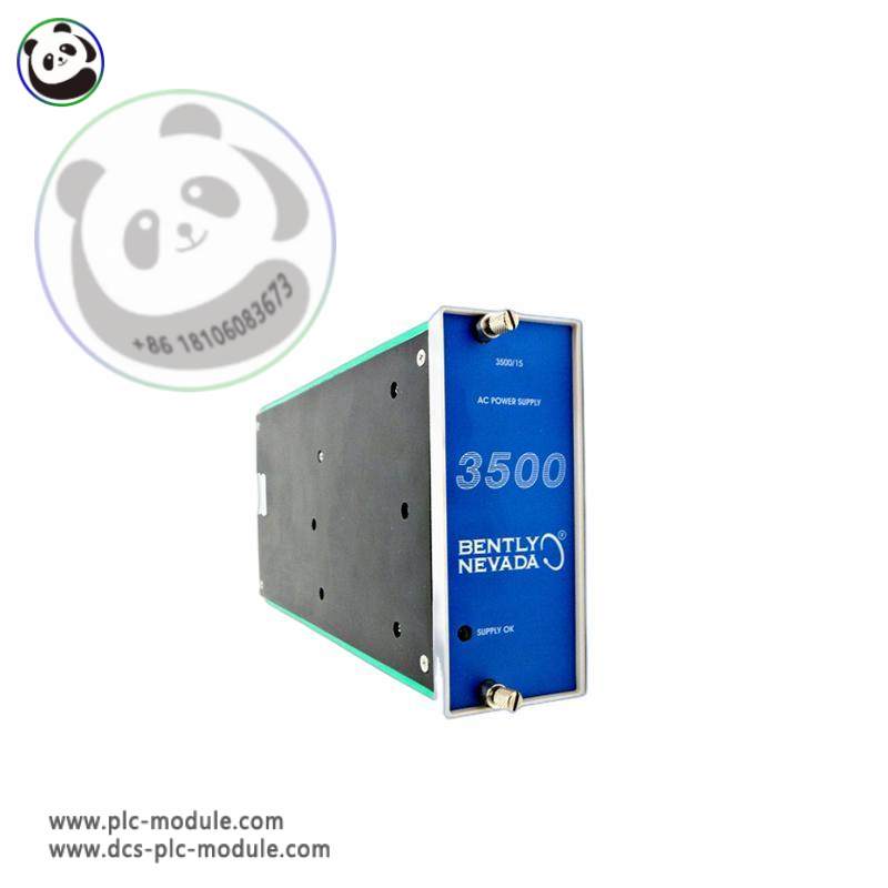 Bently Nevada 3500/15 127610-01: Advanced AC Power Supply Module for Industrial Automation