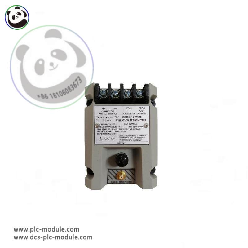 BENTLY NEVADA 990-05-XX-03-CN 104M6732-01 Vibration Transmitter - Precision Monitoring for Industrial Control Systems