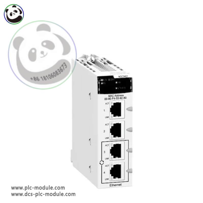 Schneider Electric BMXNOC0401 Ethernet TCP/IP Network Module - Industrial Control Networking Innovation