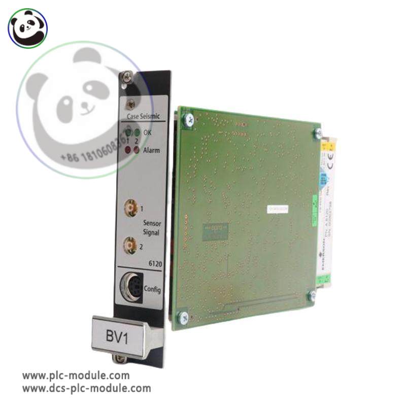 EMERSON A6120 Vibration Monitoring Module, Precision for Industrial Control