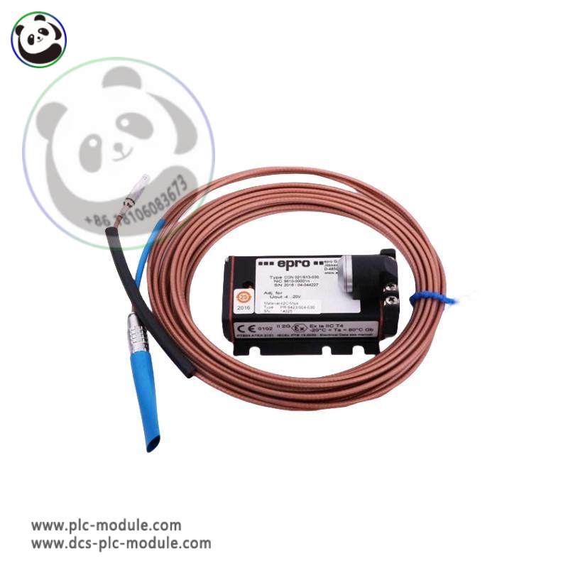 Emerson EPRO PR6423/002-001-CN: High Precision Eddy Current Sensor for Industrial Automation