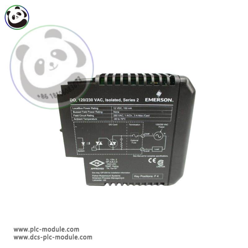 Emerson KJ3209X1-BA1 & VE4002S2T1B1 - High-Performance Output Module for Industrial Automation