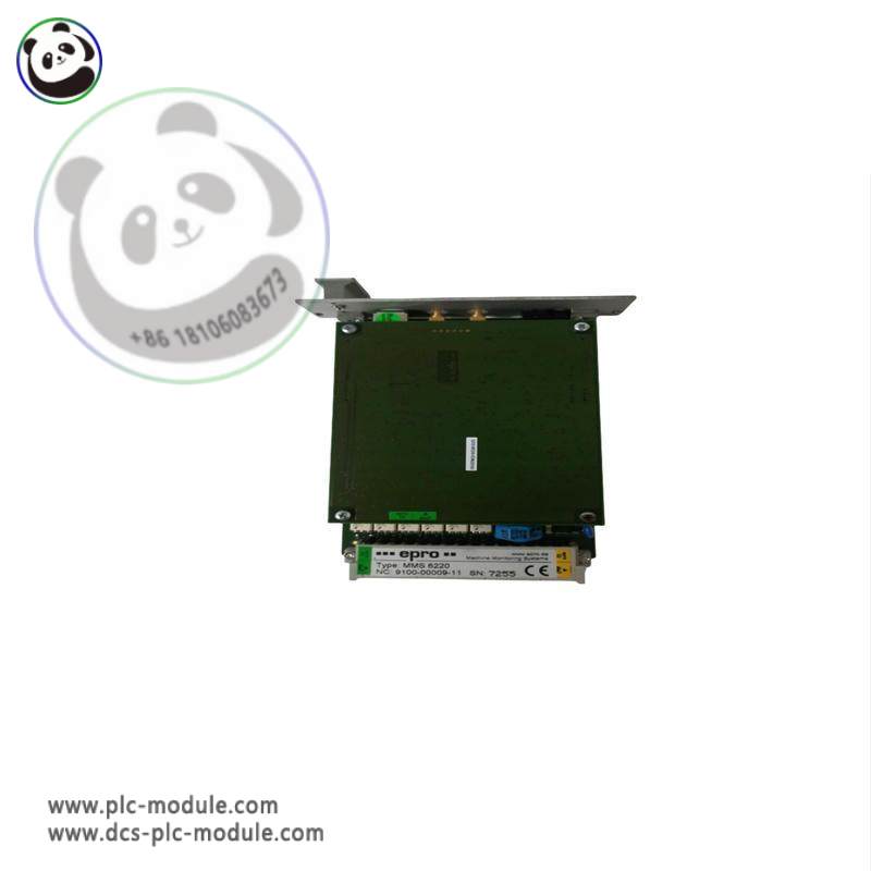 EPRO MMS6220 - Precision Vibration Monitoring Board, for Industrial Automation