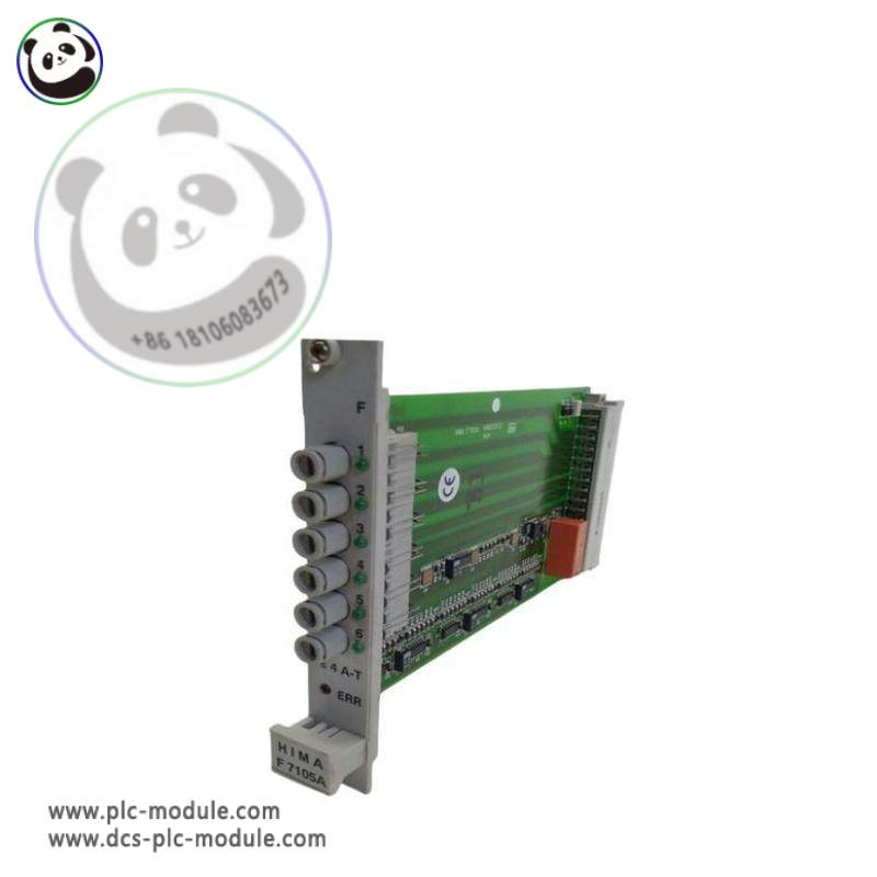 HIMA F7105A: Precision PC Board Module for Industrial Control Systems