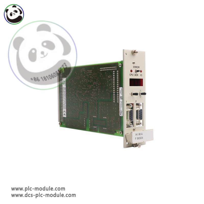 HIMA F8650X CPU Module - Industrial Control Solution