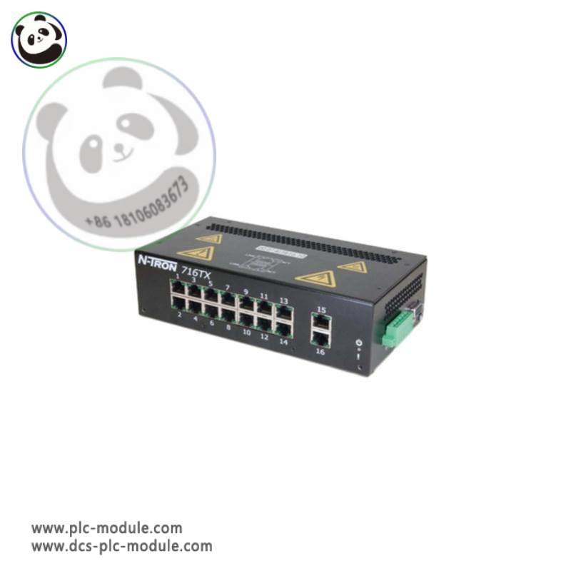 GE Networking Solutions 336A4940DNP516TX 16-Port Ethernet Switch, High-Speed Connectivity for Industrial Control Systems