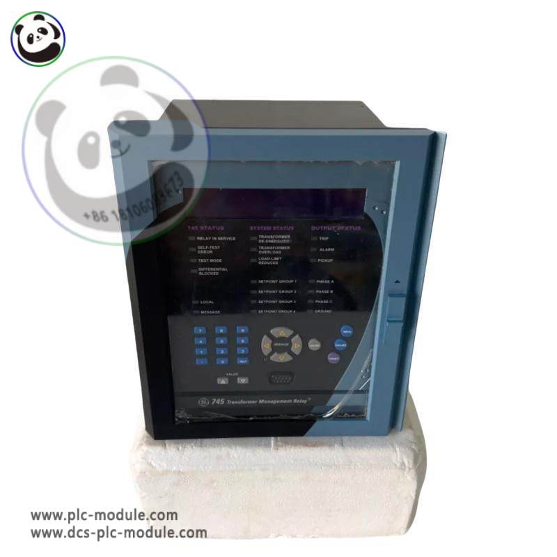 GE 745-W2-P5-G5-HI-A-R-E Transformer Protection Management Relay: Comprehensive Control & Safety